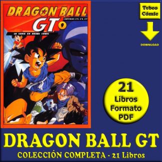 DRAGON BALL GT - Colección Completa – 21 Libros En Formato PDF - Descarga Inmediata