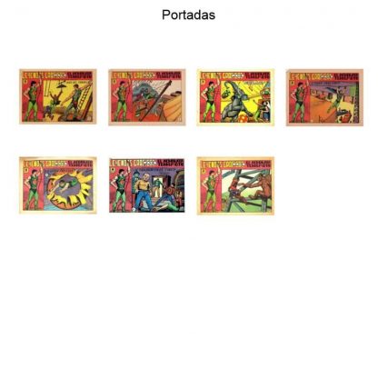 EL ACRÓBATA TERREMOTO – 1966 – Colección Completa – 7 Tebeos En Formato PDF - Descarga Inmediata