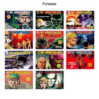 EL ETERNAUTA - En Gran Color - 1981 – Colección Completa – 11 Libros En Formato PDF - Descarga Inmediata