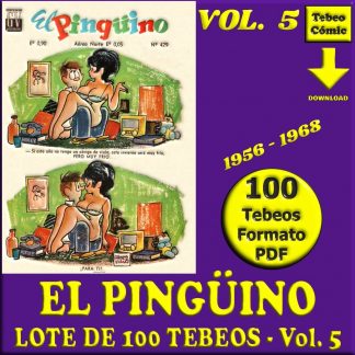 EL PINGÜINO - Vol. 5 - 1956 - Lote de 100 Tebeos En Formato PDF - Descarga Inmediata
