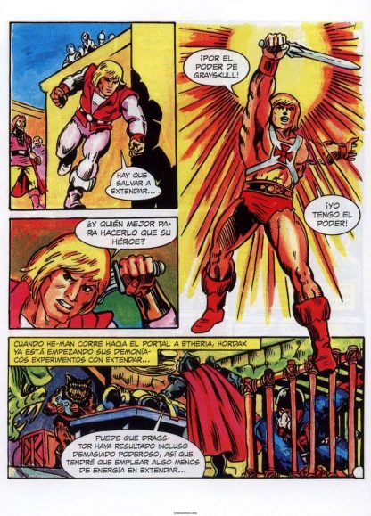 HE-MAN Y LOS MASTERS DEL UNIVERSO - 1981 - Colección Completa – 53 Tebeos En Formato PDF - Descarga Inmediata