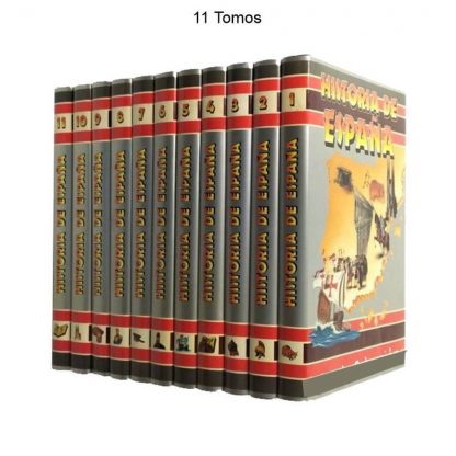 HISTORIA DE ESPAÑA EN Cómic - 1991 – Colección Completa – 11 Tomos En Formato PDF - Descarga Inmediata