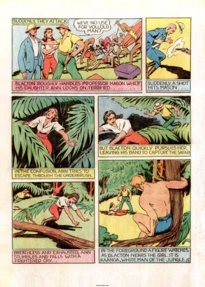 JUNGLE COMICS - En Inglés - USA Original - 1940 / 1954 - Colección Completa - 163 Cómics En Formato PDF - Descarga Inmediata