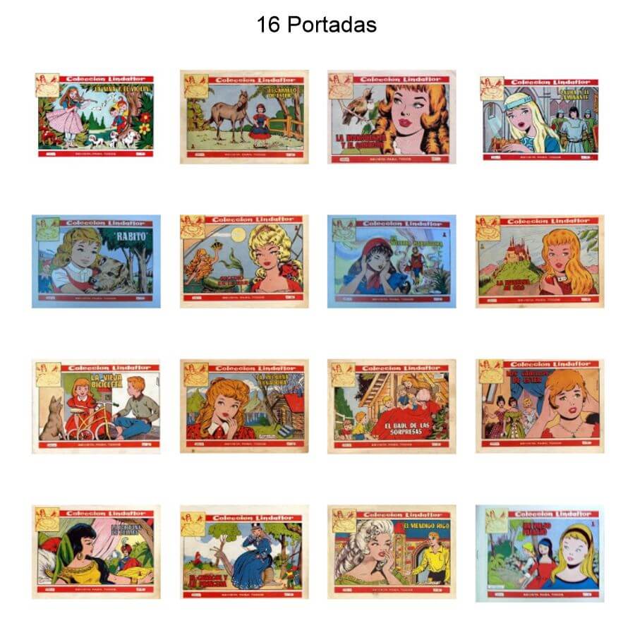 LINDAFLOR - Vol. 2 - 1956 - Lote de 100 Tebeos En Formato PDF - Descarga Inmediata