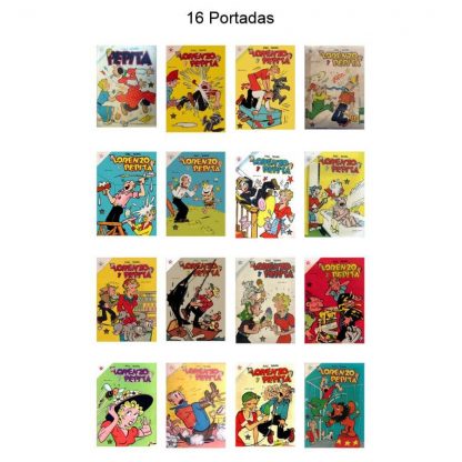 LORENZO Y PEPITA - Vol. 1 - 1953 - Novaro - Lote de 100 Tebeos En Formato PDF - Descarga Inmediata