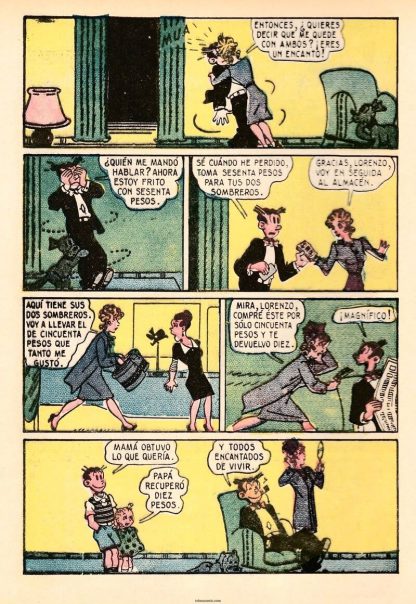 LORENZO Y PEPITA - Vol. 1 - 1953 - Novaro - Lote de 100 Tebeos En Formato PDF - Descarga Inmediata