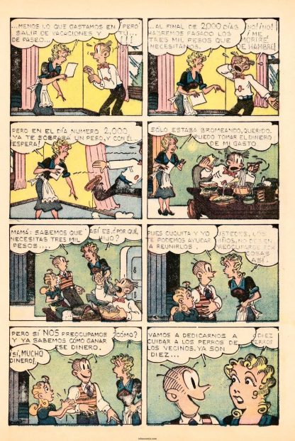 LORENZO Y PEPITA - Vol. 1 - 1953 - Novaro - Lote de 100 Tebeos En Formato PDF - Descarga Inmediata