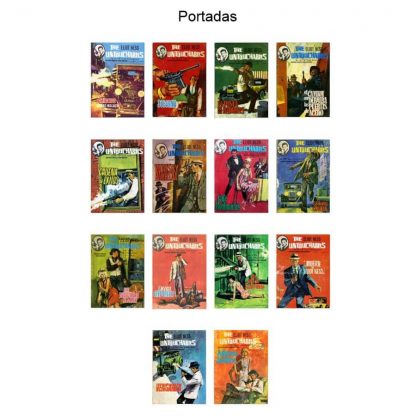 LOS INTOCABLES - The Untouchables - Eliot Ness – 1966 – Colección Completa – 14 Tebeos En Formato PDF - Descarga Inmediata