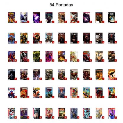 MARVEL COLLECTION - Vol. 3 – En Inglés – USA Original - 500 Cómics En Formato PDF - Descarga Inmediata