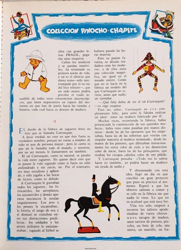 PINOCHO-CHAPETE – 1961 – Colección Completa – 48 Tebeos En Formato PDF ...