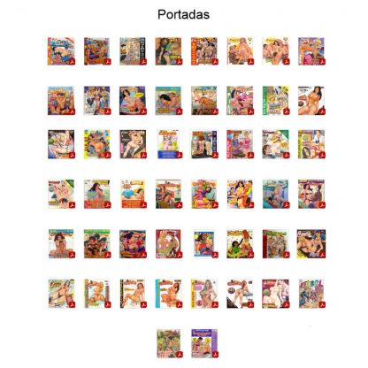 CÓMIC PORNO ERÓTICO MEXICANO – Vol. 5 - Colección De 50 Cómics En Formato PDF - Descarga Inmediata