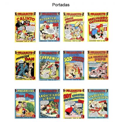 PULGARCITO - Vacaciones Todo El Año – 1948 - Colección Completa – 12 Tebeos En Formato PDF - Descarga Inmediata