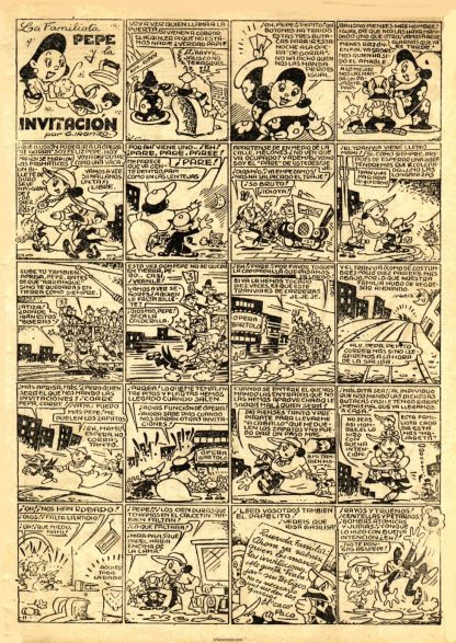 PULGARCITO - Vacaciones Todo El Año – 1948 - Colección Completa – 12 Tebeos En Formato PDF - Descarga Inmediata