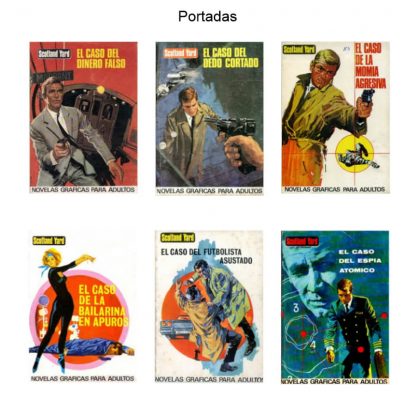 SCOTLAND YARD - 1969 - Colección Completa - 6 Libros En Formato PDF - Descarga Inmediata (copia)