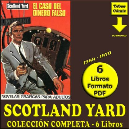 SCOTLAND YARD - 1969 - Colección Completa - 6 Libros En Formato PDF - Descarga Inmediata (copia)