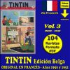 TINTIN Edición Belga - Vol. 3 - Años 1950 Y 1951 - Original En Francés - Colección De 105 Revistas En Formato PDF - Descarga Inmediata