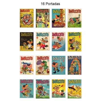 ANTEOJITO - Vol. 1 - 1964 - Lote de 100 Tebeos En Formato PDF - Descarga Inmediata