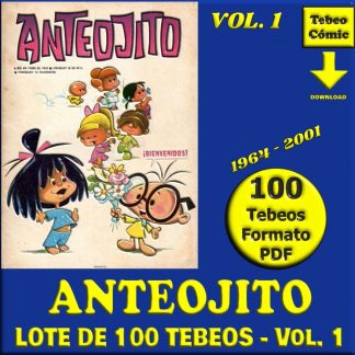 ANTEOJITO - Vol. 1 - 1964 - Lote de 100 Tebeos En Formato PDF - Descarga Inmediata