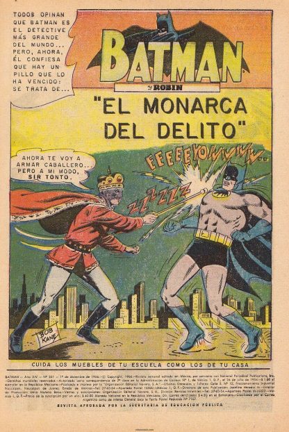 BATMAN - Vol. 4 - 1954 - Novaro - Lote de 100 Tebeos En Formato PDF - Descarga Inmediata