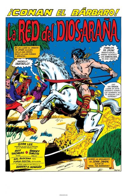 CONAN The Barbarian - En Español - USA Original - 1970 / 1994 - Colección Completa - 287 Cómics En Formato PDF - Descarga Inmediata