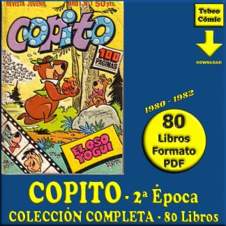 COPITO – 2ª Época - 1980 - Colección Completa – 80 Libros En Formato PDF - Descarga Inmediata