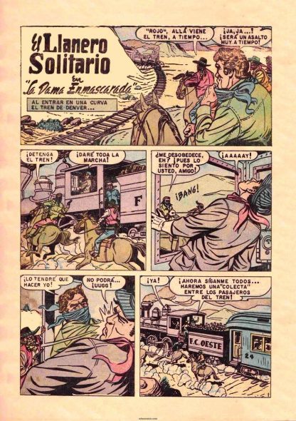 EL LLANERO SOLITARIO - Vol. 3 - 1953 - Novaro - Lote de 100 Tebeos En Formato PDF - Descarga Inmediata