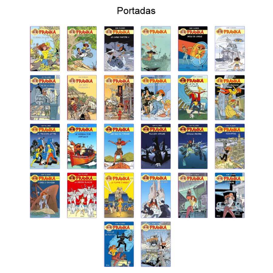 FRANKA - Original En Francés - 1981 - Colección Completa - 26 Libros En Formato PDF - Descarga Inmediata