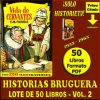 HISTORIAS BRUGUERA (Solo Historieta) - Vol. 2 - 1955 – Lote De 50 Libros En Formato PDF - Descarga Inmediata