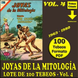 JOYAS DE LA MITOLOGÍA - Vol. 4 - 1963 - Novaro - Lote de 100 Tebeos En Formato PDF - Descarga Inmediata