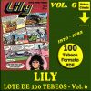 LILY - Vol. 6 - 1970 - Lote de 100 Tebeos En Formato PDF - Descarga Inmediata