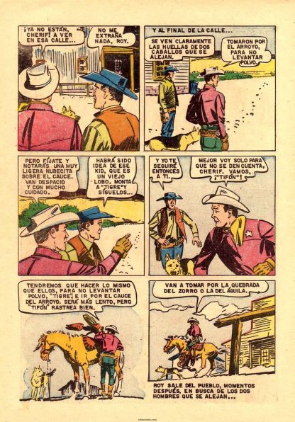 ROY ROGERS - Vol. 3 - 1952 - Novaro - Lote de 100 Tebeos En Formato PDF - Descarga Inmediata