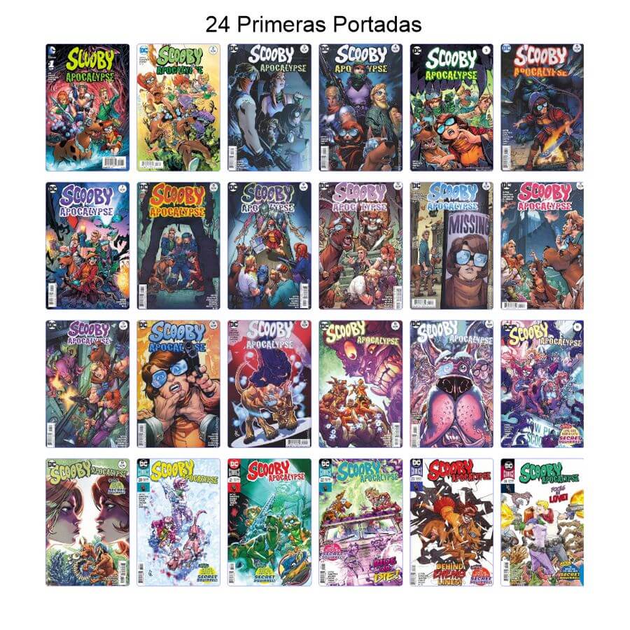 SCOOBY APOCALYPSE - Scooby-Doo - En Español - 2016 - Colección Completa - 36 Cómics En Formato PDF - Descarga Inmediata