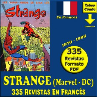 STRANGE (Marvel-DC) - 1970 / 1998 - Original En Francés – Colección Completa – 335 Revistas En Formato PDF - Descarga Inmediata