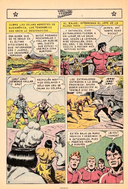 TITANES PLANETARIOS - Vol. 2 - 1953 - Novaro - Lote de 100 Tebeos En Formato PDF - Descarga Inmediata