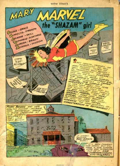 WOW COMICS - En Inglés - USA Original - 1940 / 1952 - Colección Completa - 112 Cómics En Formato PDF - Descarga Inmediata