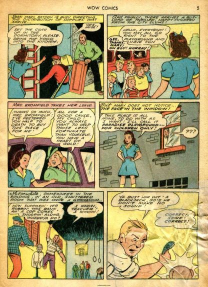 WOW COMICS - En Inglés - USA Original - 1940 / 1952 - Colección Completa - 112 Cómics En Formato PDF - Descarga Inmediata