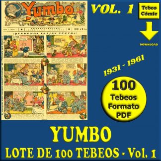 YUMBO - Vol. 1 - 1934 / 1961 - Lote de 100 Tebeos En Formato PDF - Descarga Inmediata (copia)