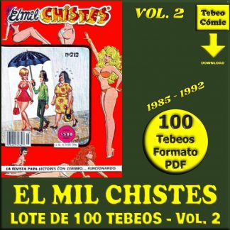 EL MIL CHISTES - Vol. 2 - 1985 - Lote de 100 Tebeos En Formato PDF - Descarga Inmediata
