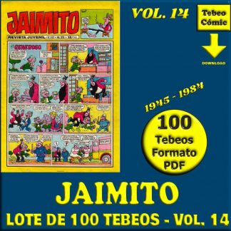 JAIMITO - Vol. 14 - 1945 - Lote de 100 Tebeos En Formato PDF - Descarga Inmediata