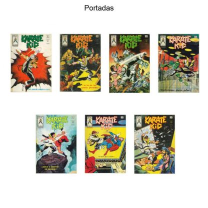 KARATE KID - 1978 - Vértice - Colección Completa – 7 Tebeos En Formato PDF - Descarga Inmediata