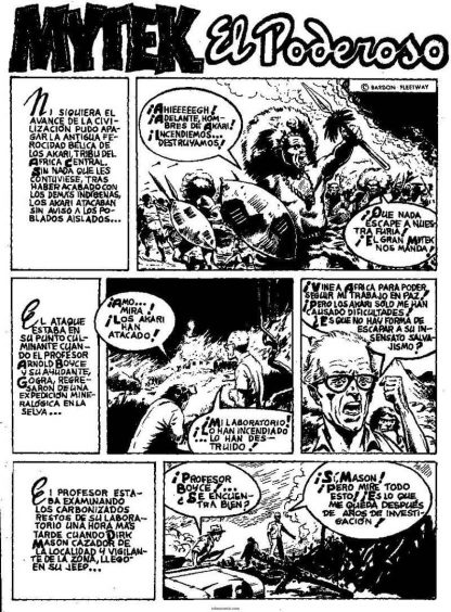 MYTEK EL PODEROSO - Extra – 1967 - Vértice - Colección Completa – 14 Libros En Formato PDF - Descarga Inmediata