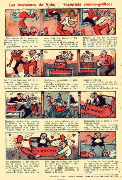 PULGARCITO - 1ª Época – Vol. 4 - 1921 / 1937 - Lote De 100 Tebeos En Formato PDF - Descarga Inmediata