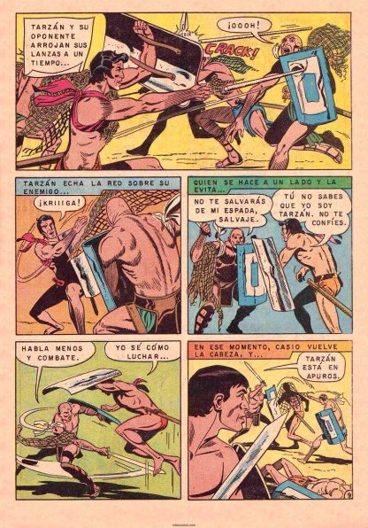 TARZAN - Vol. 3 - 1951 - Novaro - Lote de 100 Tebeos En Formato PDF - Descarga Inmediata