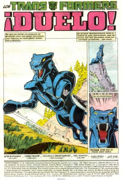 TRANSFORMERS – 1985 - Forum - Colección Completa – 69 Tebeos En Formato PDF - Descarga Inmediata