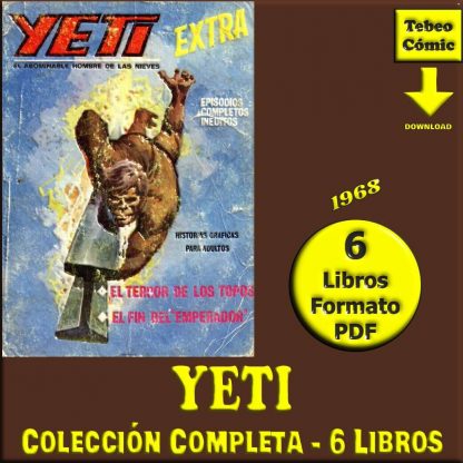 YETI - 1968 - Vértice - Colección Completa – 6 Libros En Formato PDF - Descarga Inmediata