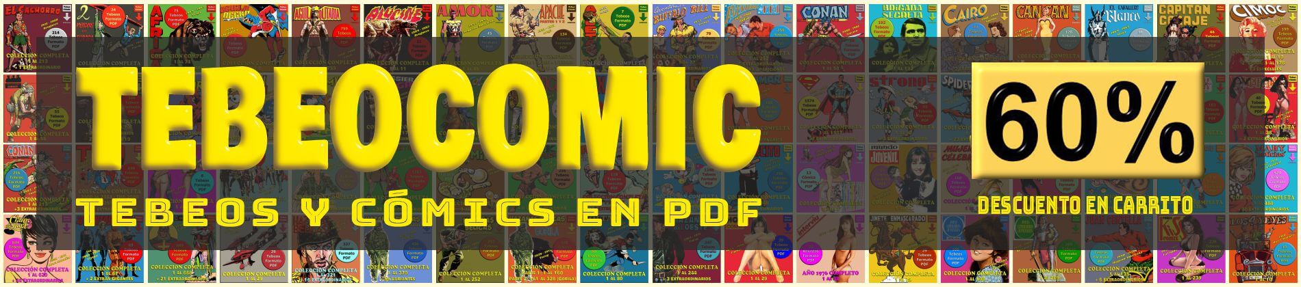 60% De Descuento. Miles de Tebeos y Cómics en Formato PDF para Descarga Inmediata