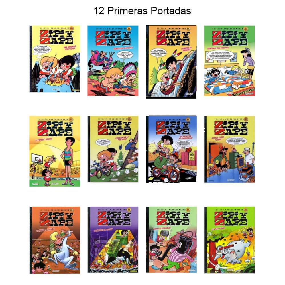 ZIPI Y ZAPE - 2012 - Salvat - Colección Completa - 61 Libros En Formato PDF - Descarga Inmediata