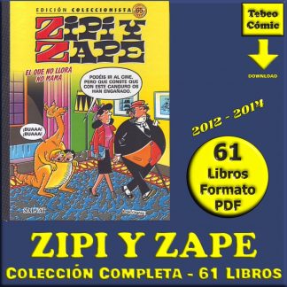 ZIPI Y ZAPE - 2012 - Salvat - Colección Completa - 61 Libros En Formato PDF - Descarga Inmediata