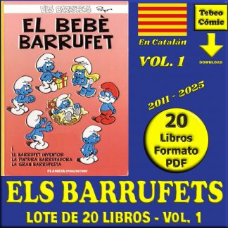 BARRUFETS - Les Aventures Dels - Vol.1 - En Catalán - 2011 - Colección Completa - 20 Libros En Formato PDF - Descarga Inmediata