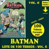 BATMAN - Vol. 6 - 1954 - Novaro - Lote de 100 Tebeos En Formato PDF - Descarga Inmediata